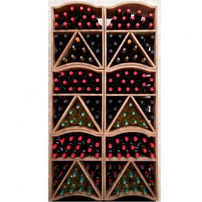 Wood Expovinalia Wine Special 5/ Modules for 50/ Bottles light oak 56/ x 32/ x 105/ cm